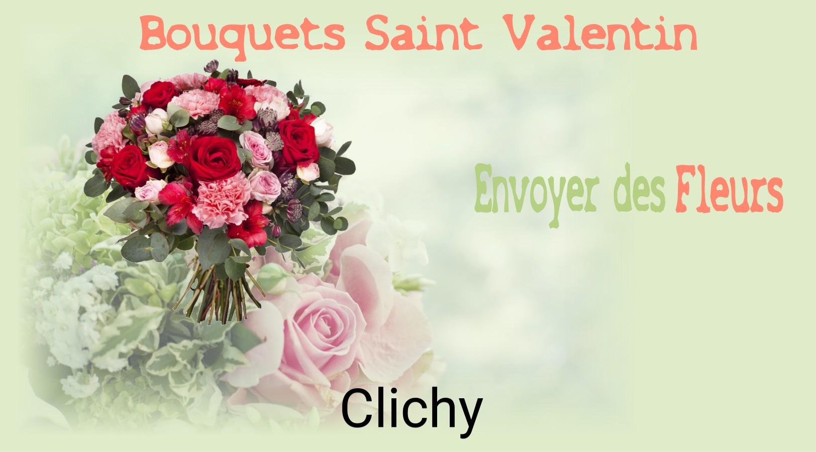 Roses de Saint-Valentin livrées à Clichy
